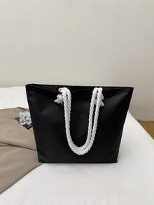 Large Capacity Handbag For Women, New Arrival Minimalist Commuter Shoulder Tote Bag - Multicolor - View 11