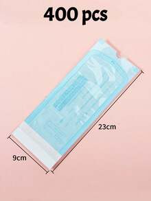 400/200/50/20pcs/Pack 90*230mm Disposable Nail Tool Sterilization Bags, Suitable For Nail Drill Bits, Sanding Strips, Steel Pushers, Etc., With Self-Sealing, Sterilization Indicator, Nail Supplies, Nail Tools, Nail Art Tools, Nails, Nail Tools (Suitable For Nail Extensions) - Blue and White - View 17
