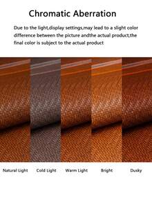 1pc Summer Cool Breathable Soft Woven Solid Color Sofa Cover, Washable Non-Slip Furniture Protector, Suitable For Living Room, Bedroom, Study, Outdoor, 1/2/3/4 Seater Comfortable Modern Sofa Cover - Coffee Brown - View 10