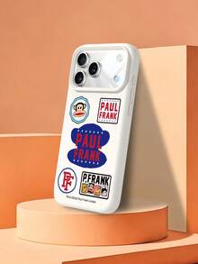Paul Frank Officially Licensed Liquid Silicone Phone Case, Full Body Shockproof Camera Protection, Featuring Monkey, Star, Bear, Giraffe, Rabbit Patterns, New Design Compatible With IPhone 13/14/15/16/17 Pro Max - Multicolor - View 4