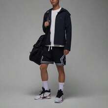 Nike Quần short thể thao dáng rộng Jordan Dri-FIT AS M J DF SPRT DMND SHORT phối màu, viền sọc, kiểu dáng thường ngày, dành cho nam, mã sản phẩm DX1488-010 màu đen. - màu đen - Xem 3