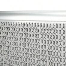 Aluminium Door Fly Screen Metal Chain Curtain Blind Insect Blinds 214cm *90cm - Blue Sliver - View 11