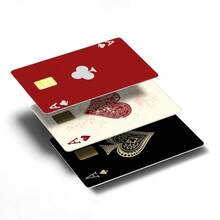 4pcs Ultra-Thin Vinyl Stickers, Residue-Free, Suitable For Credit Cards, Debit Cards, Transportation Cards, Keys Cards, Skin Protection And Personalization, Ultra-Thin, Waterproof, Scratch-Resistant, Anti-Slip - View 7