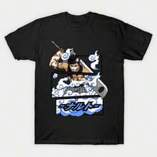 Zabuza Momochi TShirt220G Fundacin de AL1Godn masculina, 220 g de confort puro. CreA1DA1 Para todo ser humano, ya sea mujer u hombre. Tejido consistente de ptima C1Alidad, preparado para cualquier m1ontura, afelpado al contacto pero pensado para S1ostenerse. Prendas eriores transpirables de mujer, conjuntos otoales, vestuarios de vaC1Aciones, disfraces de new years para ella. - Negro - Ver 1