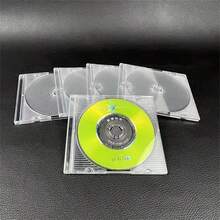 5 hộp đựng đĩa CD/DVD bằng nhựa trong suốt 3 inch, mỗi hộp 8cm. - Xem 9