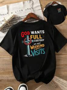 Plus Size T-Shirts - White - View 1