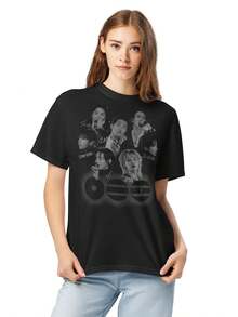 Women T-Shirts - Black - View 1