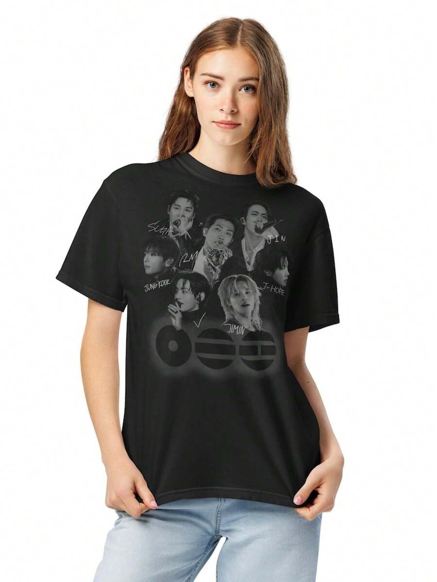 Women T-Shirts - Black - View 1