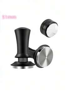 51mm/53mm/58mm Coffee Tamper, Professional Barista Coffee Tamping Tool. Features Include Calibrated Spring, Stainless Steel Design, Adjustable Depth Coffee Distributor, And Self-Leveling Coffee Distributor. - Multicolor - View 12
