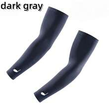 1 Pair Golf Sun Protection Sleeves - Unisex Ice Silk Arm Sleeves For Summer Sports And Outdoor Activities - Cooling & Comfortable Outdoor Sports Arm Sleeves, Suitable For Driving, Fishing, Cycling, Hiking, Running - Dark Grey - View 6