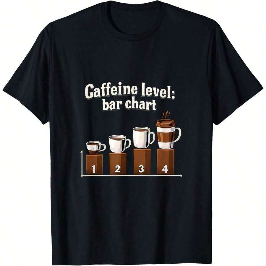 1 "Data Science Clock Attendance 9 To 5 Imaginary Shifts" T-Shirt For All Seasons, 100% Cotton, Single-Sided Print, Crew Neck, Short Sleeve, Unisex, Base Layer, 180g, 100% Cotton, Designs Are Printed. Unisex. - 顏色 10 - 查看 1