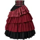 25119 Retro Short Skirt 2 Red