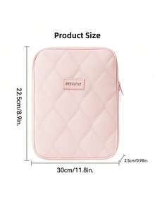 DANYCASE 11Inch Tablet Bag Protective Tablet Sleeve Case Padded Carrying Case Fit For IPad 10th 11th 10.9 Pro 11 7th 8th 9th 10.2 - Baby Pink - View 7