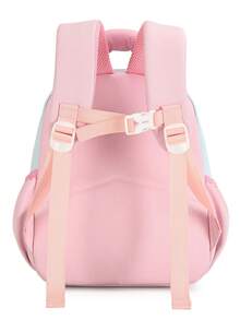 Fresh And Stylish New Lightweight Comfortable Cute Student Crossbody Bag, Minimalist Multi-Function Campus Backpack - Pink - View 8