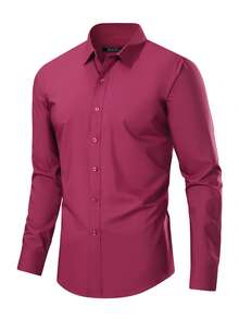 Rand paul Men Shirts - Burgundy - View 3