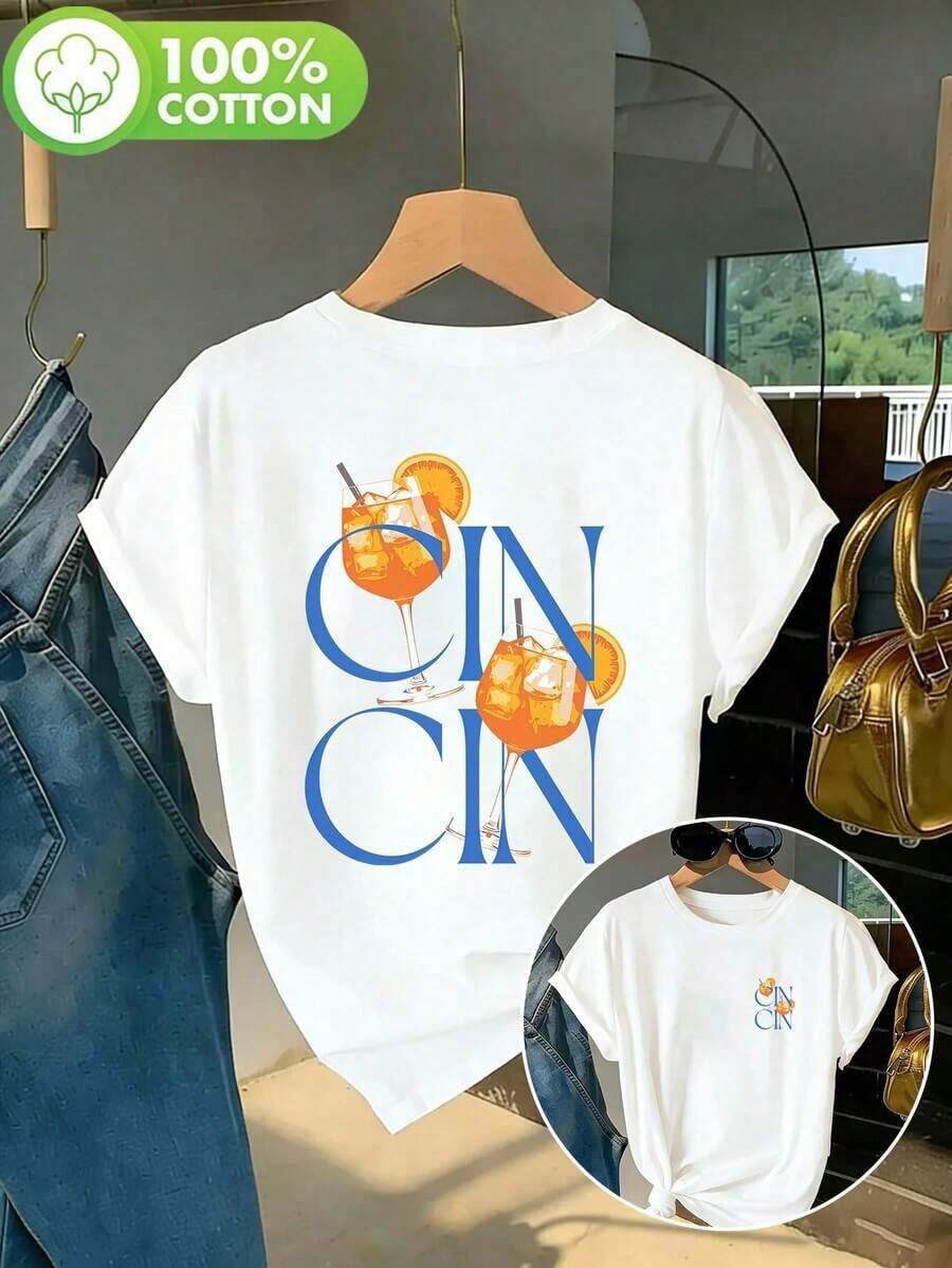Women T-Shirts - White 4 - View 1