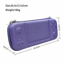 2021游戏机配件造型硬壳收纳包，适用于Switch/OLED/Lite，防震便携旅行包，带游戏卡槽，多种颜色可选，3D浮雕游戏手柄设计，适用于Switch系列，硬质EVA便携旅行包，防刮收纳包，适用于游戏机及配件 - 查看 7