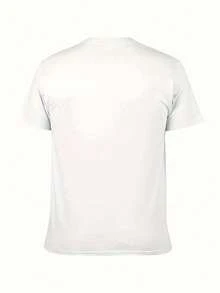 Women's Plus Size Pure Cotton Short Sleeve Summer T-Shirt With Round Neck, Breathable And Printed, Black And White With Ladybug Design, For Home Use, Durable And Comfortable Fabric, Ideal For Restaurants And Living Rooms, Elegant And Lightweight Blouse For Casual Women's Use, Suitable For All Seasons, Simple, For Christmas Gifts, Daily Use, Very Suitable For Cool Summer Outings For Women. - 黑色 - 查看 3