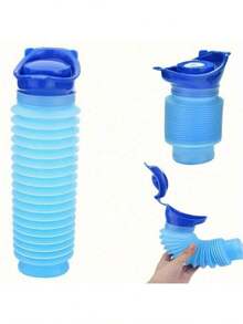 2pcs Portable Reusable Collapsible Travel Urinal For All Ages - Design For Outdoor Emergencies Sy To Carry And Perfect Travel Essential - 2pcs - View 6