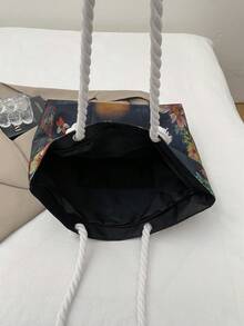 Large Capacity Handbag For Women, New Arrival Minimalist Commuting Shoulder Tote Bag - Multicolor - View 4