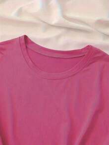 Playera camiseta gráfica dama mujer manga corta cuello redondo básica cómoda fresca ligera moderna juvenil casual estampado colibrí ave linda tierna cute primavera veranoPure-Cotton - Blanco 1 - Ver 4