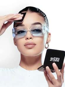 Make Up For Ever HD Perfect Skin Pressed Powder 0.1 Transparent, Matte Finish, Soft Focus Pores, Oil Control Lightweight, Long-Lasting Non-Fading, Smudge-Proof, Suitable For Daily Use, Gift Set, 10g/0.35 Oz - 0.1 Transparent - View 11