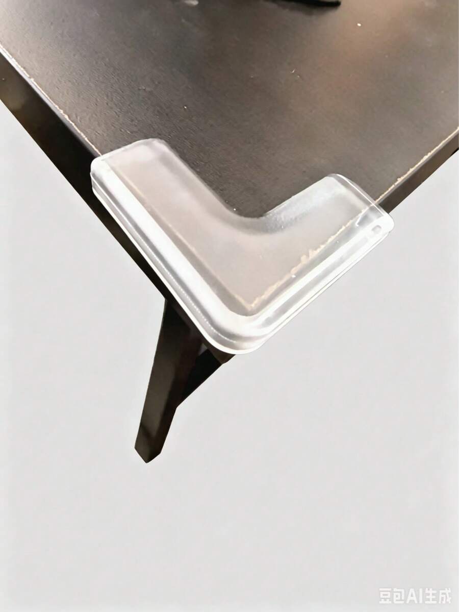10pcs Transparent PVC Anti-Collision Corner Guards - Thickened Pet Safety Corner Protectors, Suitable For Table Edges, Furniture Protection - Transparent Design (10pcs Set) - 10pcs - View 1