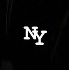 Mujer Casual Camiseta con Letras NY Diseño Urbano Tejido Suave Color Sólido Corte Holgado Cuello Redondo Manga Corta Primavera Verano Diario Playera - Negro - Ver 3