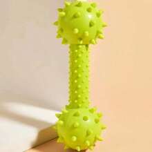 1pc TPR Pet Toy With Spiky Dumbbell For Small & Medium Dogs, Durable Chew Toy With Sound, Suitable For Dogs And Cats - Multicolor - View 12