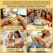 1 Realistic Butter Squeeze Toy – Soft Stress-Relief Finger Toy For Teens And Adults, Slow Rebound Sensory Stress Relief Toysquishy,Squishy Toys,Squishy Stress Toy,Dumpling Squish,Toys For Adults Women - A - View 7