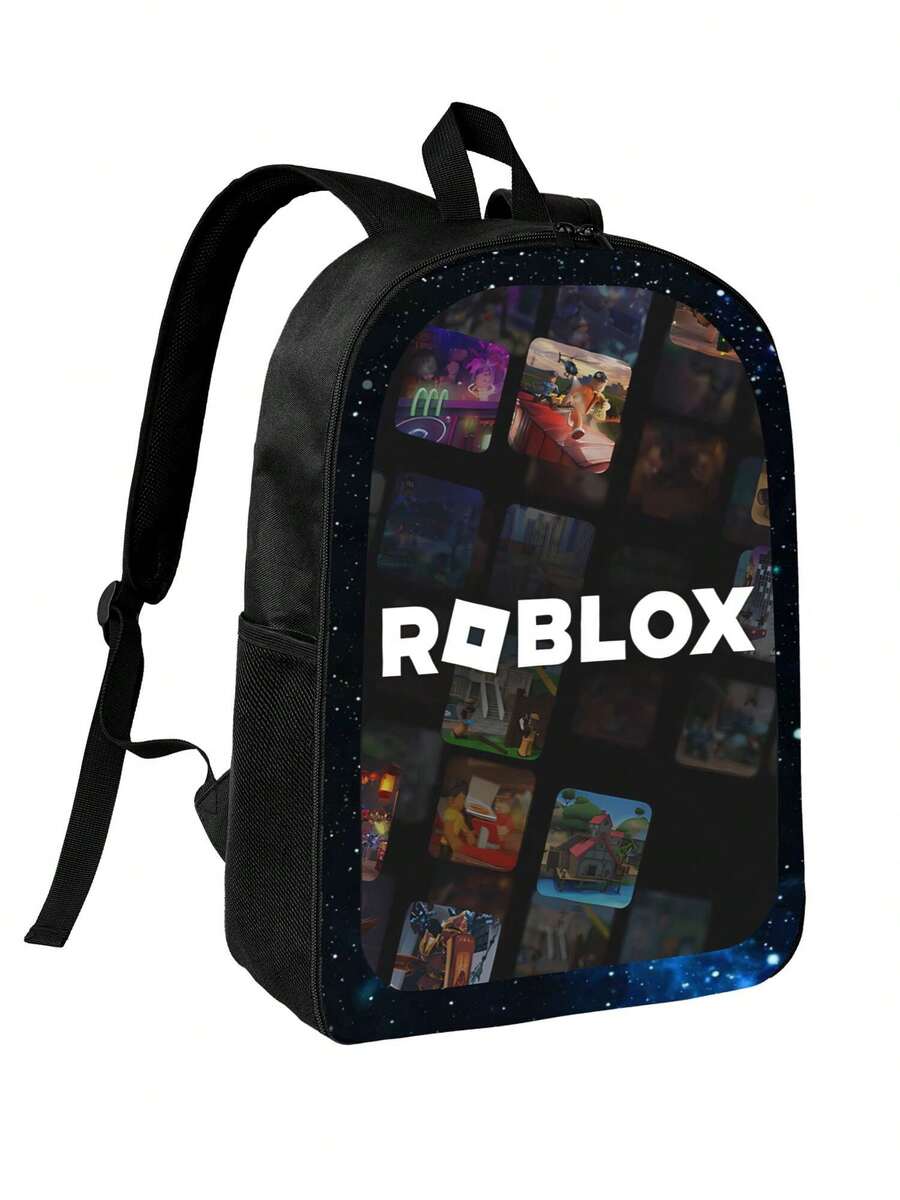 ,Oxford Fabric Backpack, Large Capacity Adjustable Backpack For School, Back To School Essential - 黑色 - 查看 1