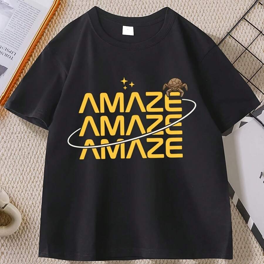 Camiseta vintage Amaze Rocky para hombre y mujer, camiseta inspirada en Project Hail Mary Rocky, camiseta de ciencia ficción, ropa para amantes de la lectura, ropa de calle - forma - Ver 1