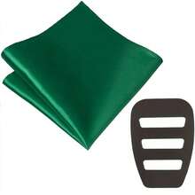 Bộ 2 khăn cài túi áo cho nam, khăn tay nam nữ kèm hộp đựng khăn cài túi, thích hợp cho vest, đám cưới, tiệc tùng, công sở và các dịp trang trọng khác. - Nhiều màu - Xem 19