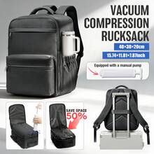 Ba lô nén chân không này được thiết kế đặc biệt cho du lịch và công tác. Nó có dung tích lớn và có thể chứa máy tính xách tay, quần áo và nhiều thứ khác. Chỉ với một nút hút chân không, nó có thể tiết kiệm 50% không gian. Nhẹ và bền, nó phù hợp để sử dụng cho công việc. Thiết kế dây đeo vai bằng xốp 3D tiện dụng, tiết kiệm không gian, có thể điều chỉnh và chống trượt. Được làm từ chất liệu nylon nhẹ và bền, nó có thể gấp gọn, chống phai màu và là lựa chọn lý tưởng cho sinh viên và những chuyến đi chơi thường ngày. - Nhiều màu - Xem 21