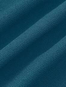 Pantalones anchos de cintura alta de unicolor de uso casual para mujeres - verde menta - Ver 6