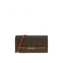 Michael Kors Carson Logo Women's Shoulder Crossbody Bag 35S5G2ZC7B BROWN - 深棕色35S5G2ZC7B BROWN - 查看 10