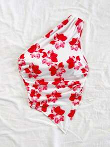 Estilo business casual, occidental y adorable. - Rojo y blanco - Ver 3