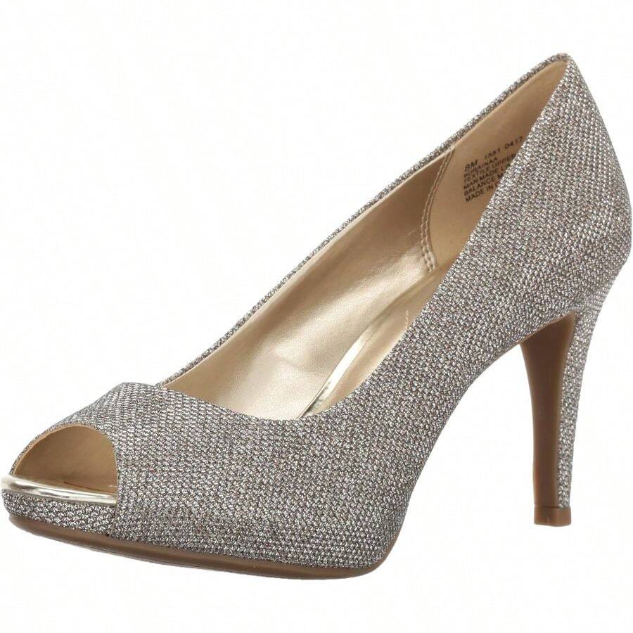 Bandolino Womens Rainaa - 8.5 + Gold Glam 710 - View 1