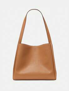 Kate Spade KS KNOTT Shoulder Bag For Women With Adjustable Strap And Large Capacity Bucket Bag - Brown - View 7