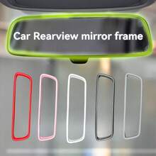 Silicone Rearview Mirror Protective Cover - Soft Anti-Scratch Sleeve, Multi-Color Options, Universal Fit For Most Vehicles, Easy-Install Interior Decorative Accessory - Multicolor - View 10