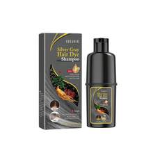 EELHOE Silver Long-Lasting Color-Fixing Shampoo, 3-In-1 Formula - Uses Natural Plant Pigments, Refreshing & Moisturizing Harmless, Suitable For Normal Hair, With Moisturizing Effect. | Shiny & Smooth - 1 Bottle Of Silvery Hair Dye Shampoo - View 12