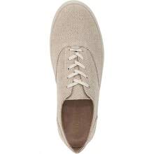 Vionic Callie Oxford Shoes - 10吋寬 + 天然亞麻帆布 - 查看 5