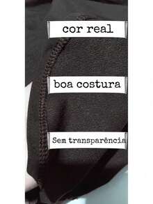 Conjunto Feminino De Frio Outono Inverno Em Moletinho Gg G1 - Preto - Visão 9