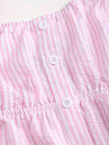 Sweetro Conjunto de dos piezas para mujer para uso diario - Rosa - Ver 6