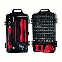 Bộ cờ lê đầu tuýp 115/46 chi tiết, Bộ dụng cụ sửa chữa ô tô kèm cờ lê cóc, Bộ dụng cụ bảo trì nhà đa năng, Bộ đầu vít kết hợp, Hộp dụng cụ sửa chữa ô tô - Bộ dụng cụ sửa chữa - Xem 6