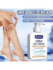 AURANY 60% 尿素足部護理霜 強效腳部修護霜 適用於乾粗皮膚 腳繭去除與龜裂腳跟修復 深層滋潤足部、腳跟、手部與手肘 含不鏽鋼腳磨片 200ml - Urea cream + foot file - 查看 9