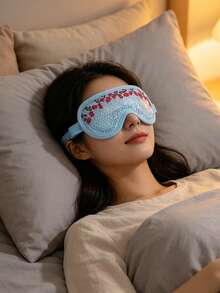1pc Gel Ice Pack,Cooling Gel Ice Bag Cap,Cooling Gel Ice Pack Cap,Sleep Hat With Eye Mask - Physical Cooling Hat For Head & Eye,Temperature Reduction HatFor Bedroom,Travel,Office,School,Back To School Supplies,Beach,Travel - Multicolor - View 9