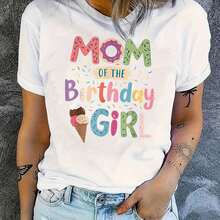 Women's T-Shirt With Minimalist Bear Design And Text - 白色 - 查看 1