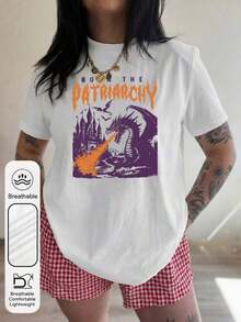 Women T-Shirts - White - View 7