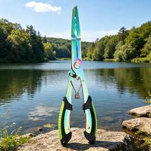 2pcs/Set Portable Fishing Pliers, Outdoor Fishing Hook Remover, Line Cutter, Multi-Function Fish Control Tool Kit - Lure Pliers - View 1